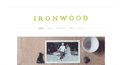 Desktop Screenshot of ironwoodbuildvt.com
