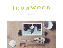 Tablet Screenshot of ironwoodbuildvt.com